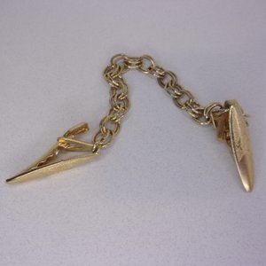 Vintage Gold Tone Sweater Clasp